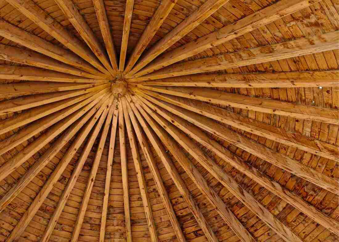 Wooden Pergola Ceiling